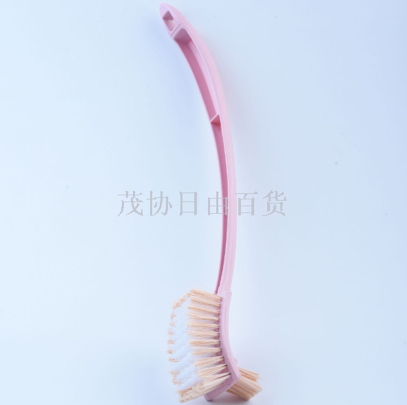 Double-sided thickened long handle decontamination toilet brush toilet brush toilet clean bend gap brush hygiene brush