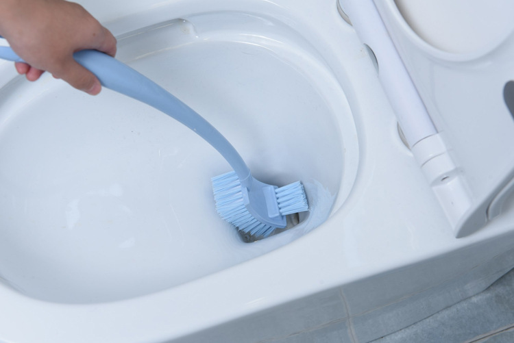 Double-sided thickened long handle decontamination toilet brush toilet brush toilet clean bend gap brush hygiene brush Double-sided thickened long handle decontamination toilet brush toilet brush toilet clean bend gap brush hygiene brush