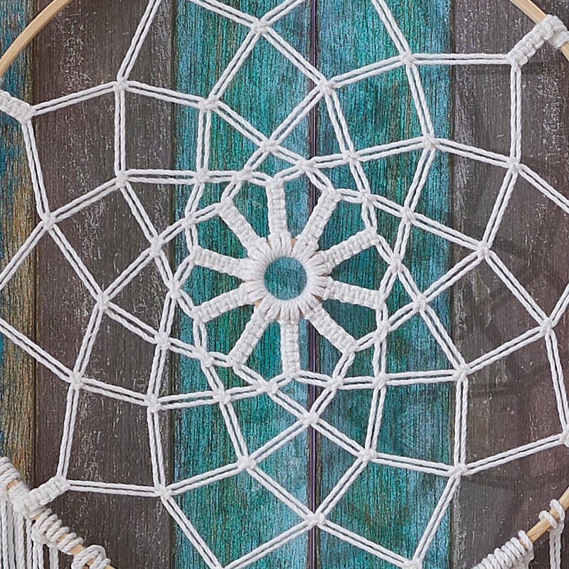 Amazon&#039;s Popular White Tassel Dream Catcher Dream Chaser Dream Shop Wind Chimes home decor pendant gift