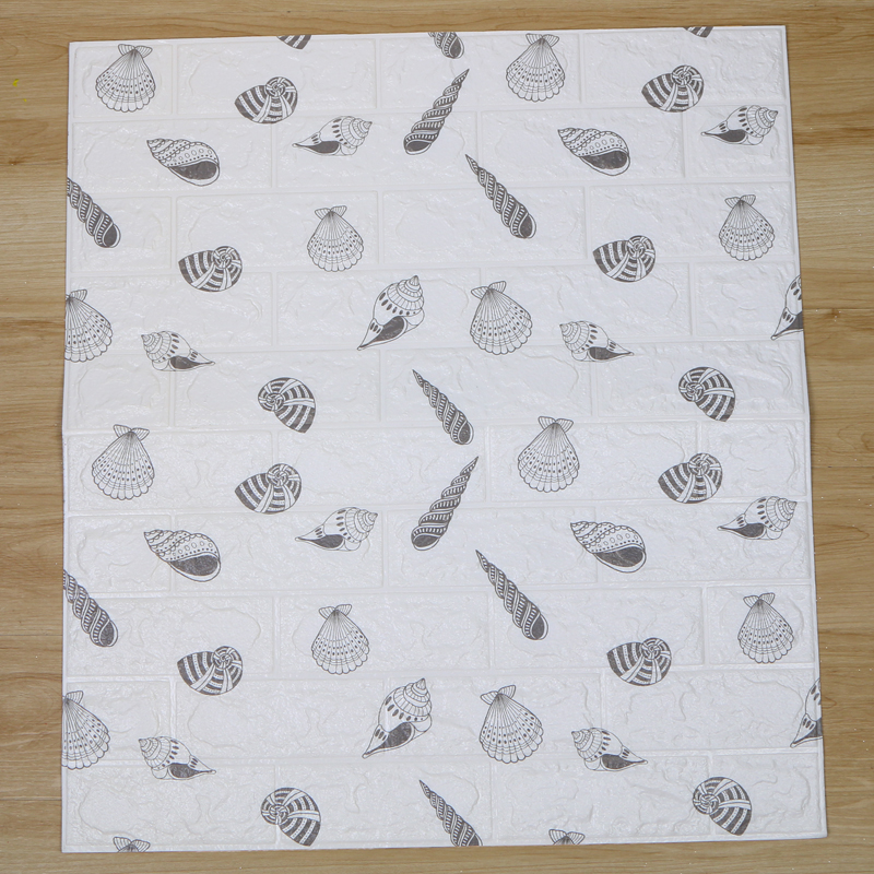 3D Wall Panel Stickers Living Room Brick Wallpaper for Kids Room Bedroom Home Decor Covering Self adhesive Wallpaper