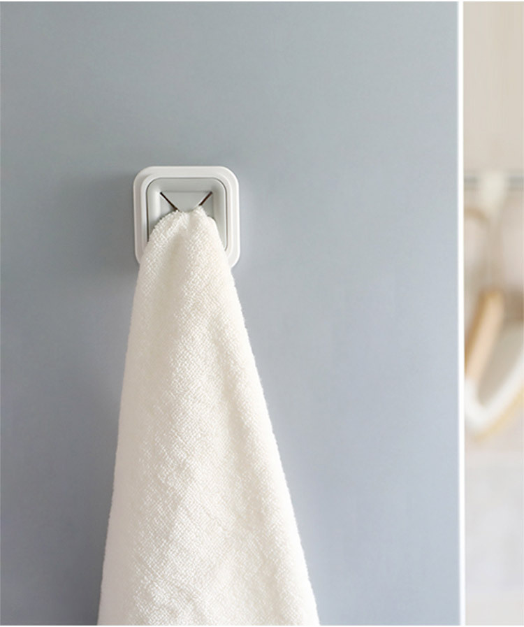 Japanese style creative non-perforated towel rack kitchen supplies dishcloth plug household plastic washcloth towel rack Japanese style creative non-perforated towel rack kitchen supplies dishcloth plug household plastic washcloth towel rack