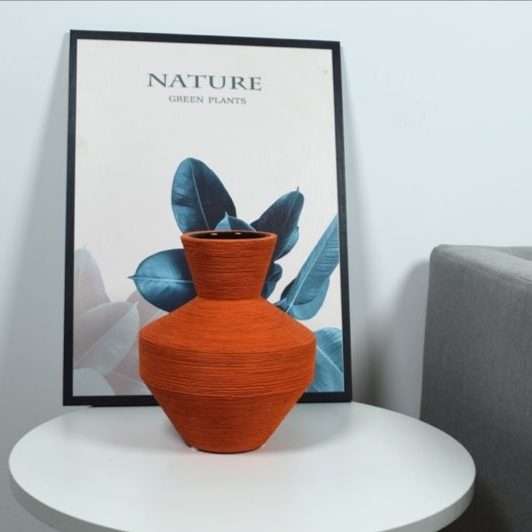 Creative Handicrafts Brushed Molandi ceramic vases Boutique home decor office decor