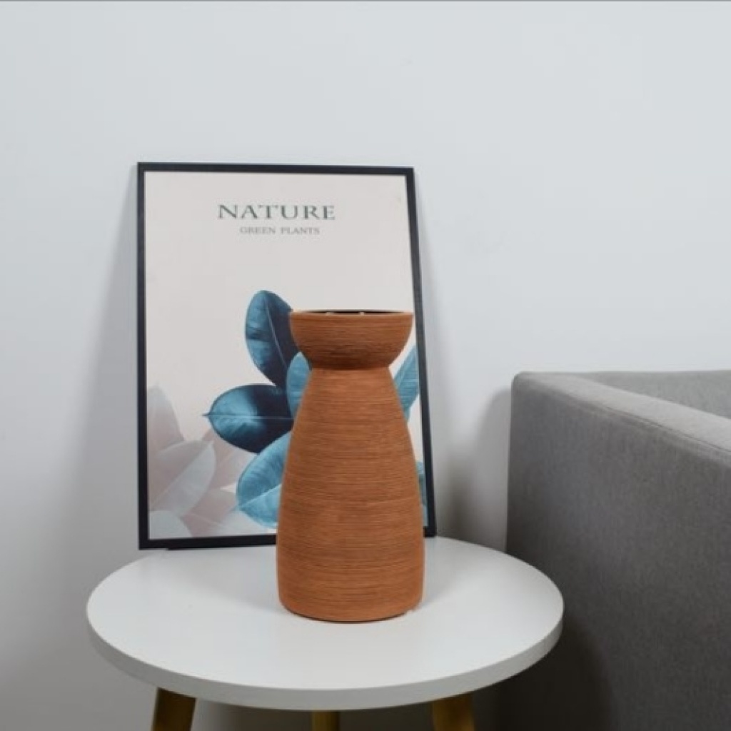 Creative Handicrafts Brushed Molandi ceramic vases Boutique home decor office decor