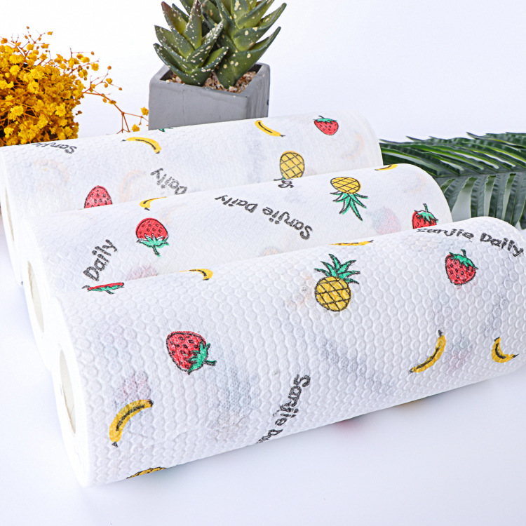 Wholesale Oil-Free Lazy Rag Non-Woven Dry and Wet Hand Towel Kitchen Supplies Disposable Dish Cloth