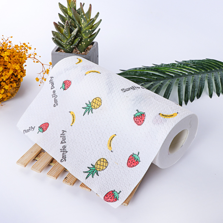 Wholesale Oil-Free Lazy Rag Non-Woven Dry and Wet Hand Towel Kitchen Supplies Disposable Dish Cloth