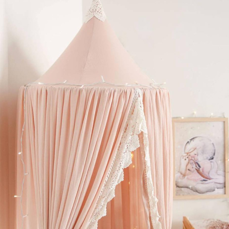 Chiffon Lace Nordic Style Ins 20 Years New Children's Tent Simple Hot Sale Babies' Mosquito Net  home decor 