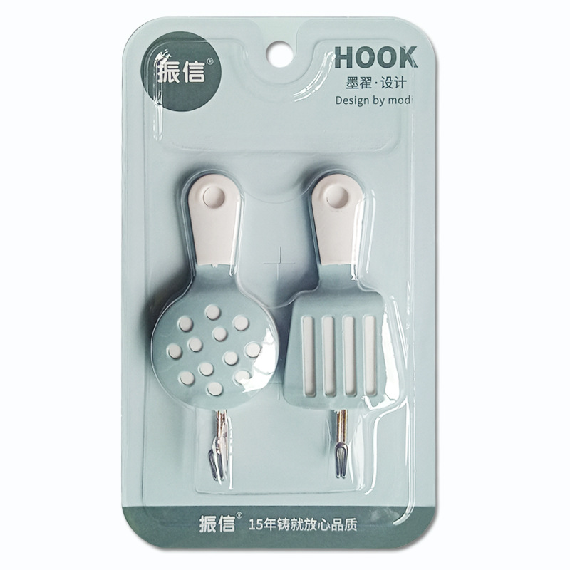Zhenxin stick hook creative color hook kitchen bathroom hook simple towel hanging household seamless wall stick hook