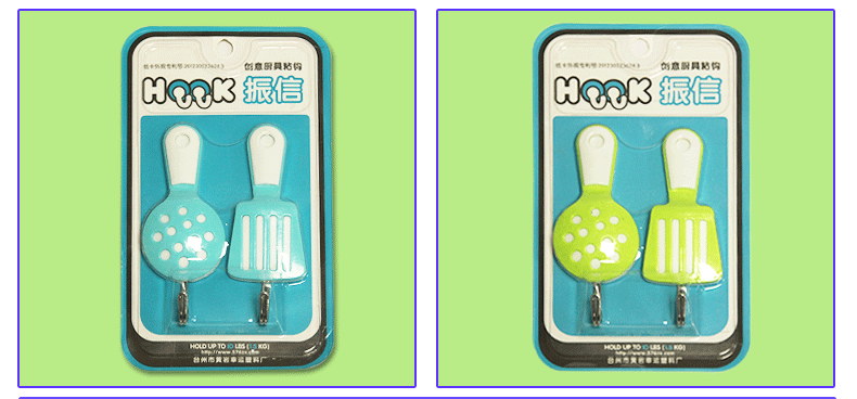 Zhenxin stick hook creative color hook kitchen bathroom hook simple towel hanging household seamless wall stick hook Zhenxin stick hook creative color hook kitchen bathroom hook simple towel hanging household seamless wall stick hook