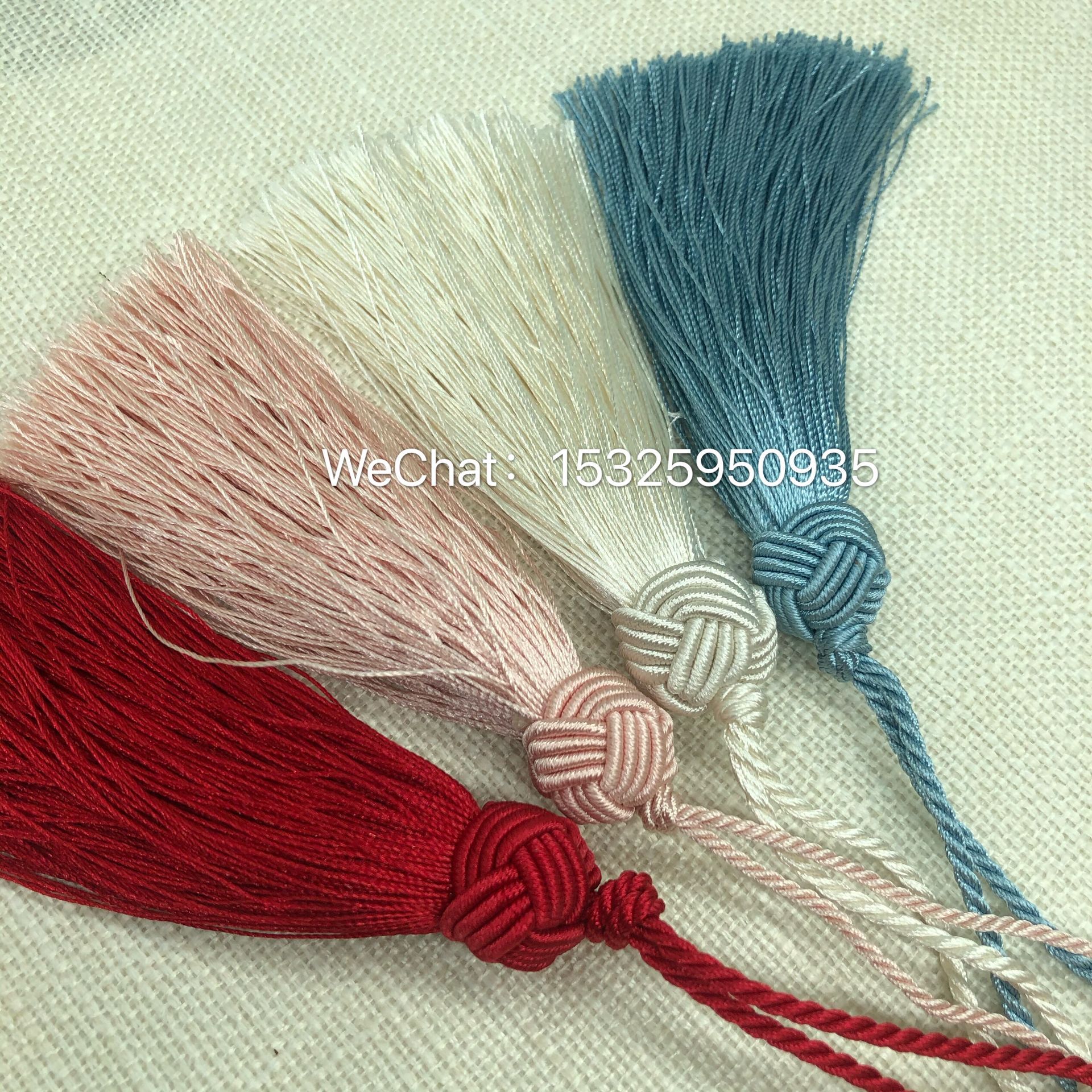 Silk Tassel Fringe Curtain brush DIY craft tassel fringe Trim for curtains jewelry DIY Wedding Home Decor accessor