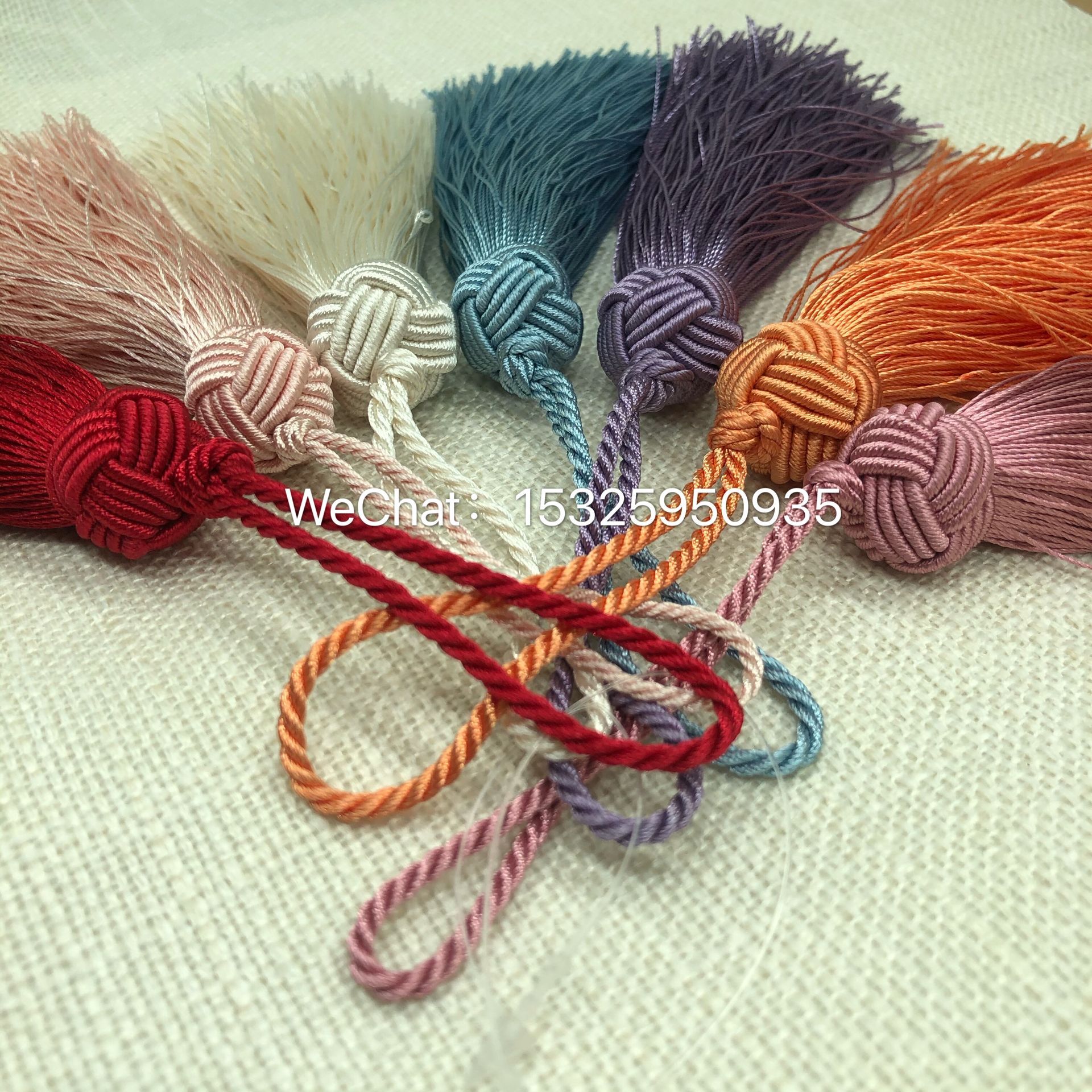 Silk Tassel Fringe Curtain brush DIY craft tassel fringe Trim for curtains jewelry DIY Wedding Home Decor accessor