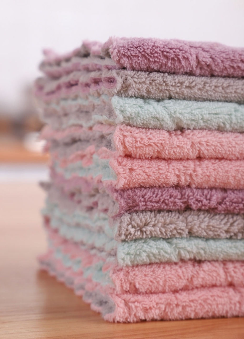 The Kitchen dishcloth absorbent table towel thickened and coated with cleaning towel household dishcloth