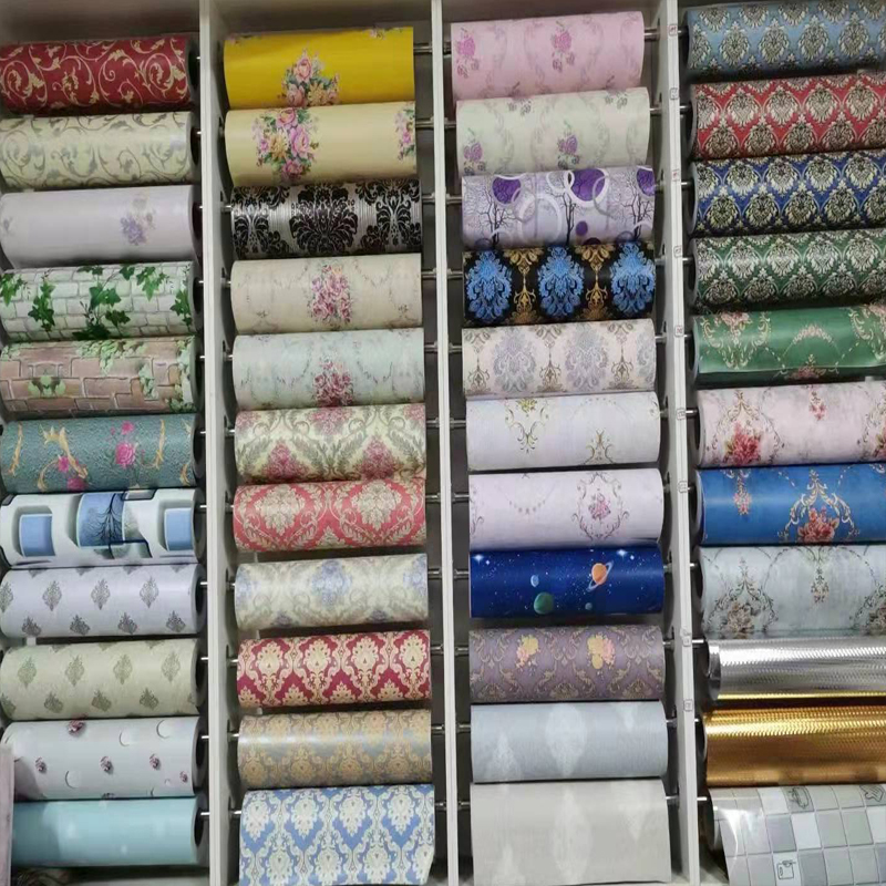 Home Decor Self-Adhesive Rustic Contact Paper PVC Peel and Stick Removable Distressed Wallpaper
