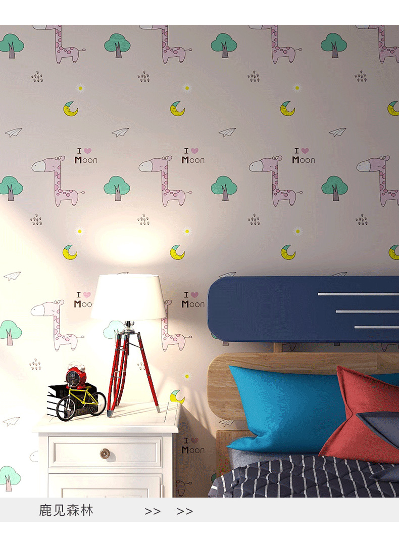 Home Decor Self-Adhesive Rustic Contact Paper PVC Peel and Stick Removable Distressed Wallpaper