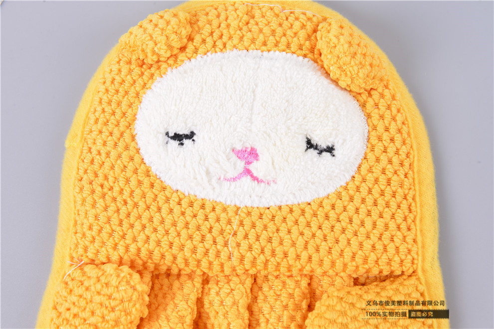 Cute Cartoon Wipe Towel Hanging Absorbent Small Towel Soft Bathroom Kitchen Hand Towel Animal Children Towel Cute Cartoon Wipe Towel Hanging Absorbent Small Towel Soft Bathroom Kitchen Hand Towel Animal Children Towel