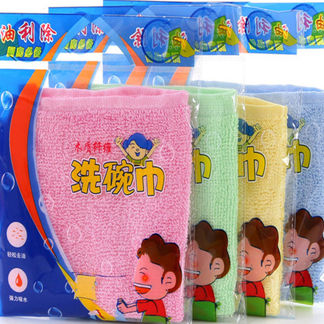 Multi-Specification Wholesale Oil Removing Dishcloth Oil-Free Dish Towel Rag Kitchen Rag Absorbent Dishes Cloth