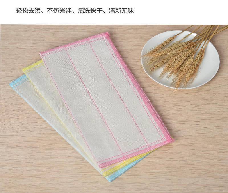 Spot Cotton Yarn Dishcloth Kitchen Cleaning Rag Absorbent Scouring Pad Oil-Free kitchen towel Spot Cotton Yarn Dishcloth Kitchen Cleaning Rag Absorbent Scouring Pad Oil-Free kitchen towel