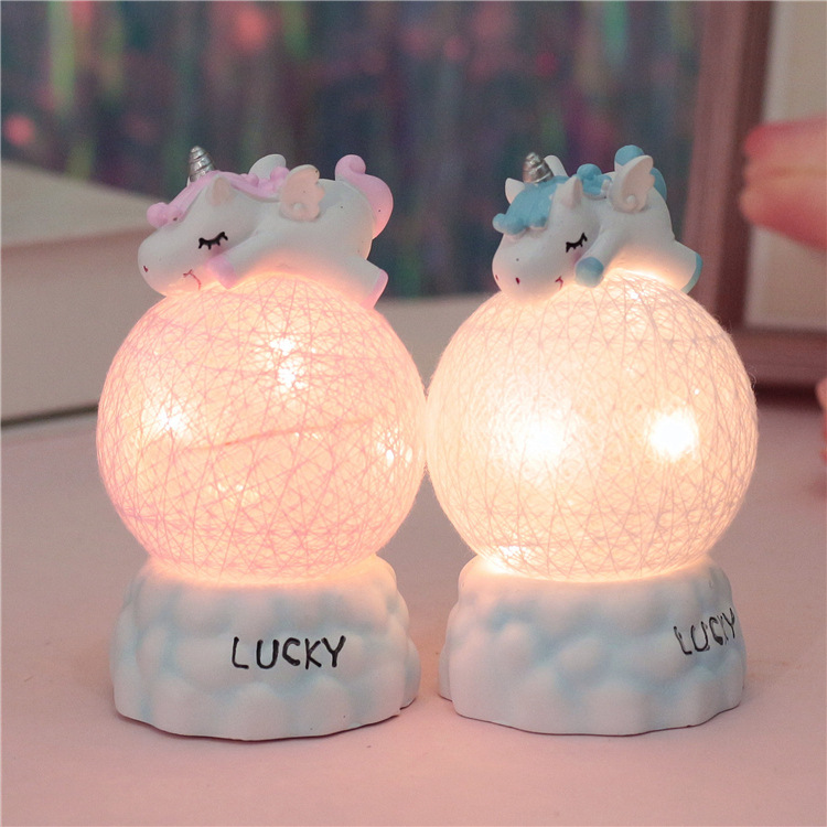 New ins home decor gifts children's unicorns night lights creative gifts bestie men and women's birthday gifts