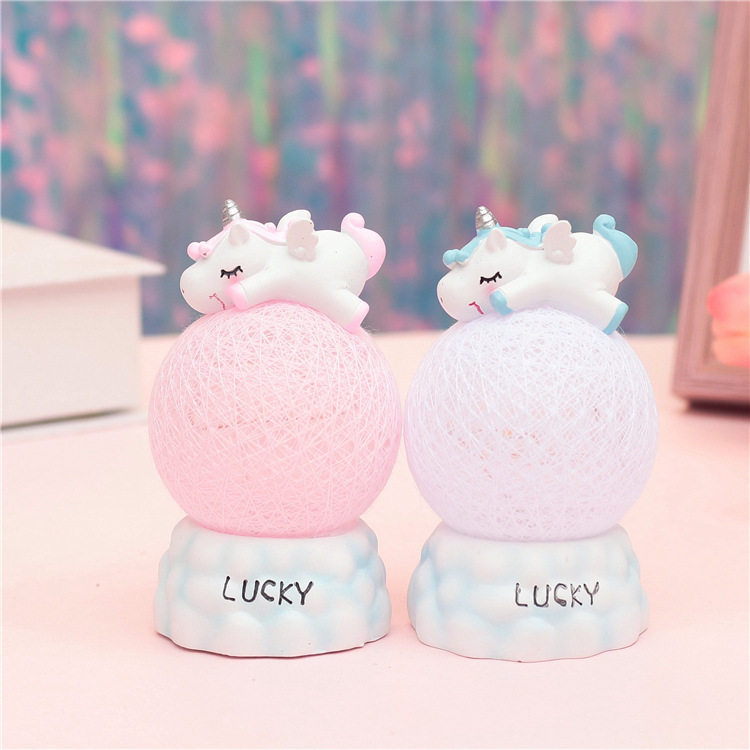 New ins home decor gifts children&#039;s unicorns night lights creative gifts bestie men and women&#039;s birthday gifts