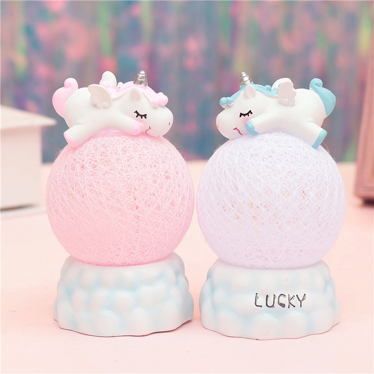 New ins home decor gifts children's unicorns night lights creative gifts bestie men and women's birthday gifts