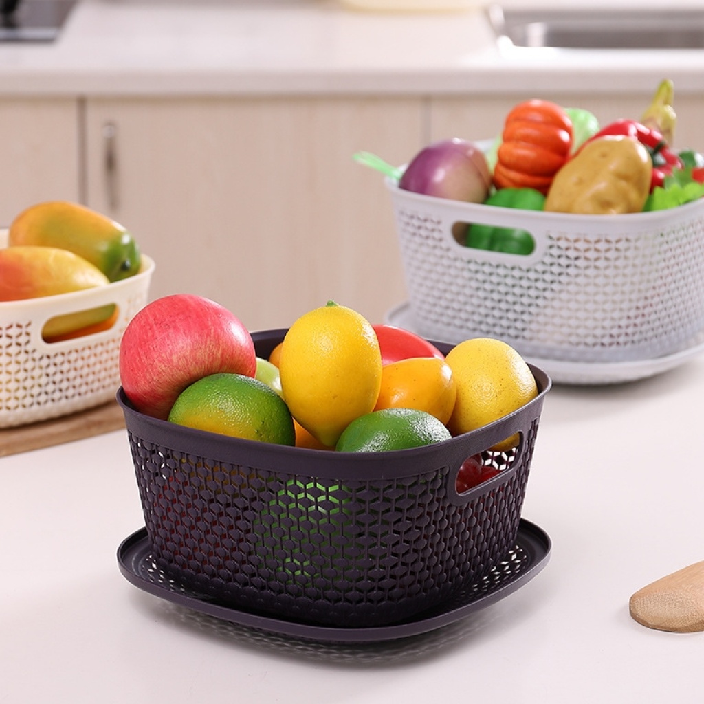 067 Kitchen Towel Rack Plastic Oil-Absorbing Roll Paper Base Punch-Free Paper Vertical Oil-Absorbing Sheets Trash Can