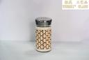 The beauty of rattan glass cruet seasoning pot supermarket selling barbecue seasoning bottle bottle of pepper