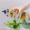 Glass oil pot stainless steel seasoning bottle vinegar pot soy sauce pot large capacity 500 ml