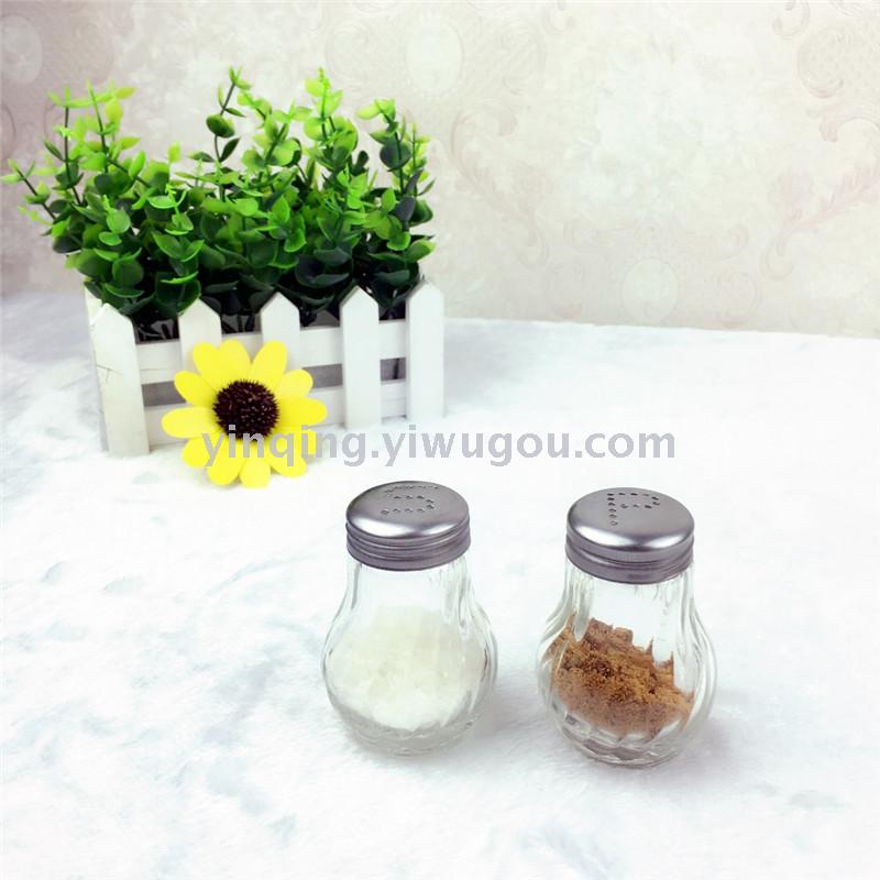 Practical Kitchen Spoon Bottle Mini Glass Seasoning Bottle Glass Bottle