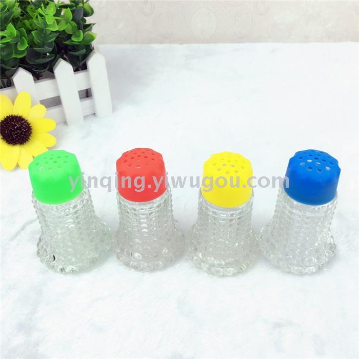 Practical Kitchen Spoon Bottle Mini Glass Seasoning Bottle Glass Bottle