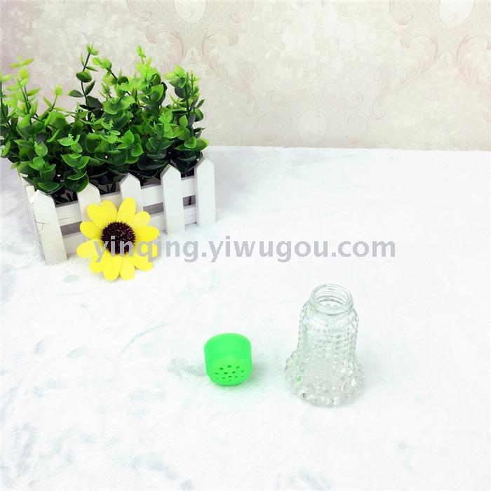 Practical Kitchen Spoon Bottle Mini Glass Seasoning Bottle Glass Bottle