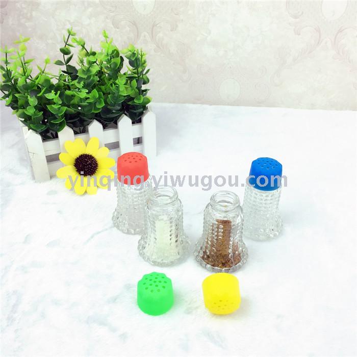 Practical Kitchen Spoon Bottle Mini Glass Seasoning Bottle Glass Bottle