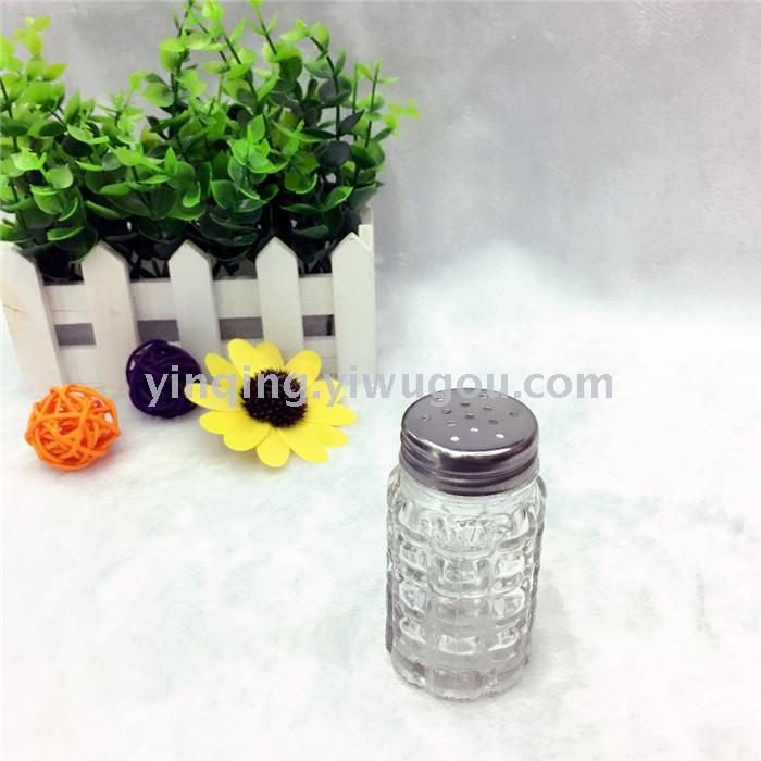 Glass Pancake Bottle Kitchen Practical Glass Seasoning Bottle Dispensing Bottle