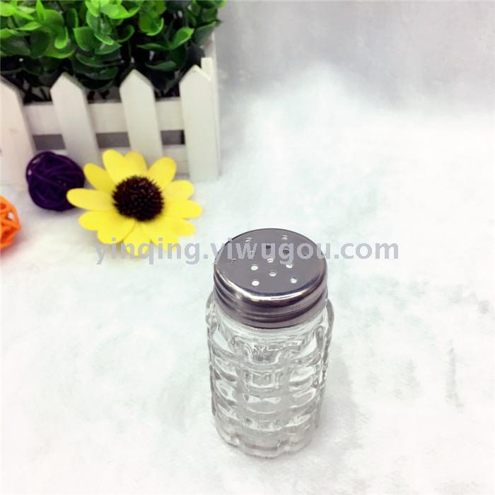 Glass Pancake Bottle Kitchen Practical Glass Seasoning Bottle Dispensing Bottle