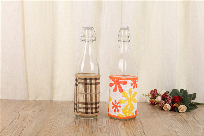 Glass oil bottle juice bottle seasoning bottle home oil vinegar bottle seal Glass oil bottle juice bottle seasoning bottle home oil vinegar bottle seal