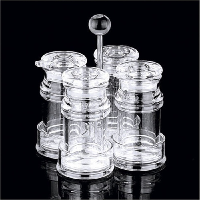 Transparent acrylic seasoning bottle set of seasoning can. Transparent acrylic seasoning bottle set of seasoning can.