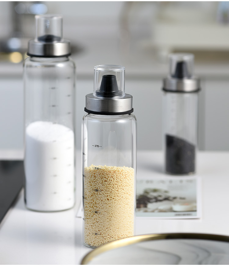 Seasoning Box Set Kitchen Seasoning Bottle Big Cruet Glass Seasoning Bottle Salt Shaker Seasoning Box Set Kitchen Seasoning Bottle Big Cruet Glass Seasoning Bottle Salt Shaker