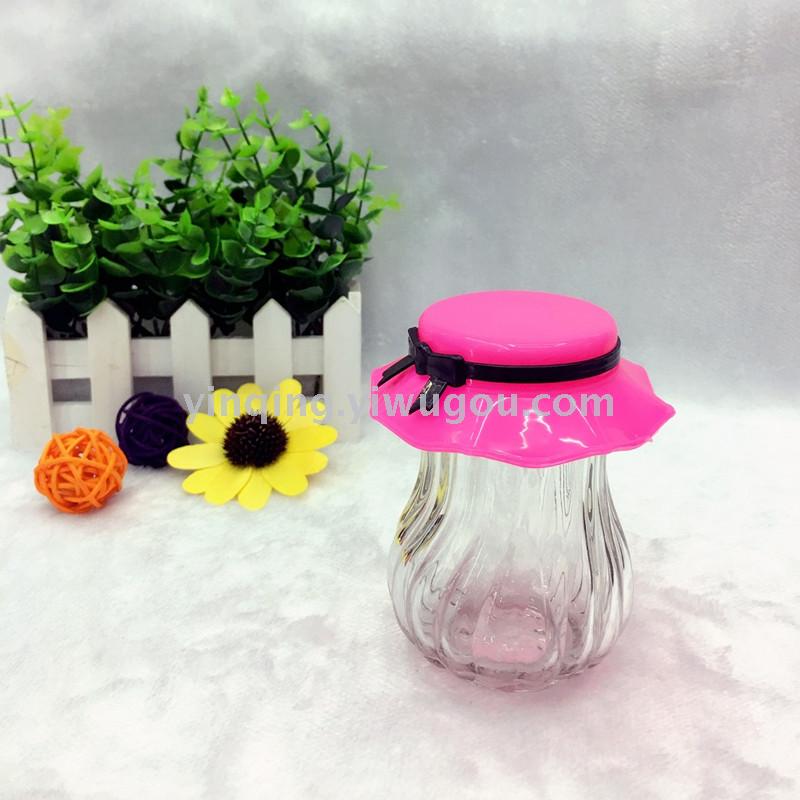 Glass Pancake Bottle Kitchen Practical Glass Seasoning Bottle Dispensing Bottle