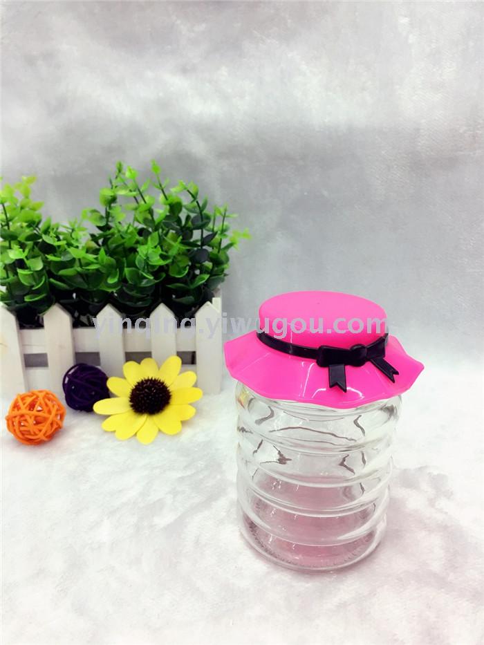 Glass Pancake Bottle Kitchen Practical Glass Seasoning Bottle Dispensing Bottle