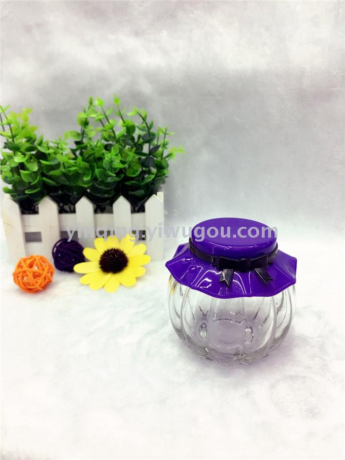 Glass Pancake Bottle Kitchen Practical Glass Seasoning Bottle Dispensing Bottle