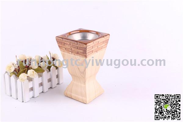 Hot style wood grain marble grain Arab ceramic incense burner carbon stove home crafts Hot style wood grain marble grain Arab ceramic incense burner carbon stove home crafts