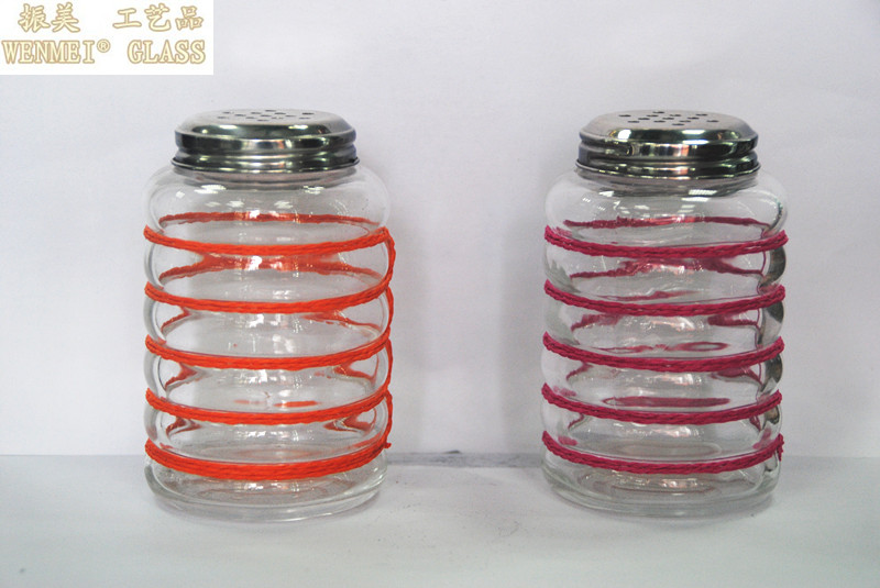 The beauty of the glass bottle of pepper seasoning bottle pepper sauce pot snack / barbecue kitchen supplies