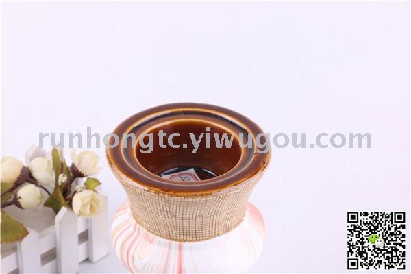 Hot style wood grain marble grain Arab ceramic incense burner web celebrity carbon stove home crafts Hot style wood grain marble grain Arab ceramic incense burner web celebrity carbon stove home crafts