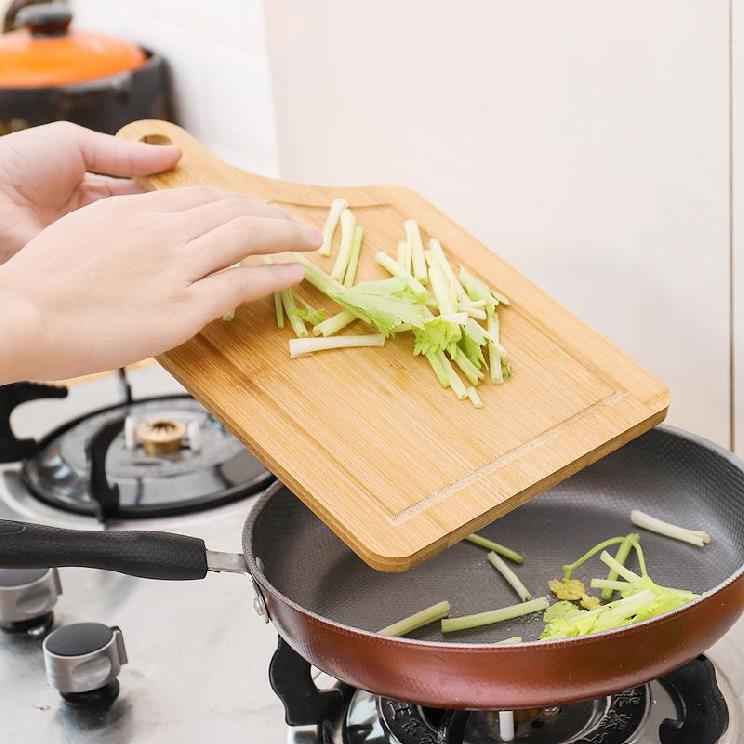 Wooden Chopping Board Simple Bamboo Cutting Board Bread Fruit Tray Restaurant Home Wooden Chopping Board Dessert Pizza Plate
