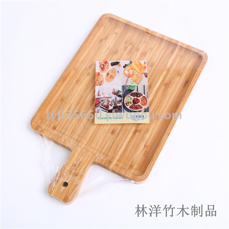 Rectangular tray steak dessert fruit cutting board chopping board cake bread Japanese sushi pizza