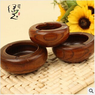 Root spell craft ashtray ashtray ashtray/bamboo/solid wood with ashtray heart wood crafts
