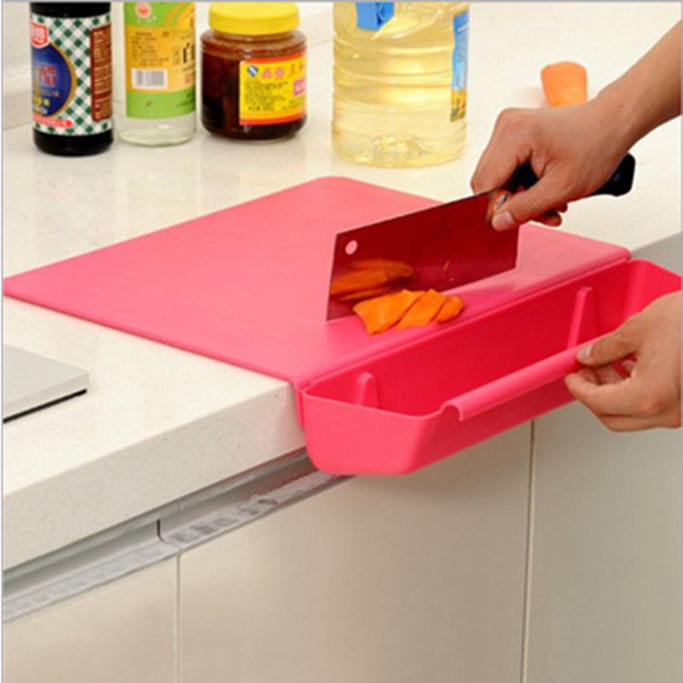Candy Color Chopping Board Kitchen Practical Two-in-One Storage with Vegetable Trough Cutting Board Cutting Board Thickened Fruit Cutting Board Candy Color Chopping Board Kitchen Practical Two-in-One Storage with Vegetable Trough Cutting Board Cutting Board Thickened Fruit Cutting Board