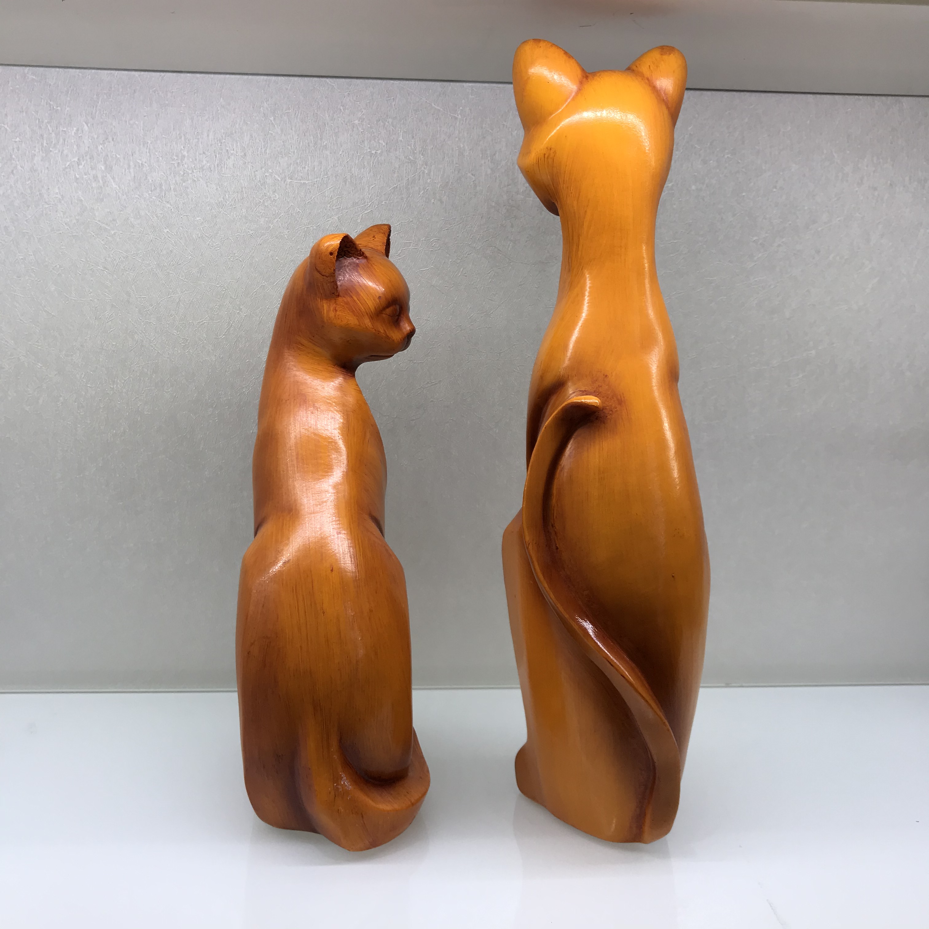 Resin Crafts Wood Grain Cat Cat Lovers Decoration Home Creative Gift Decorative Craft Gift Decoration Mixed Batch Resin Crafts Wood Grain Cat Cat Lovers Decoration Home Creative Gift Decorative Craft Gift Decoration Mixed Batch