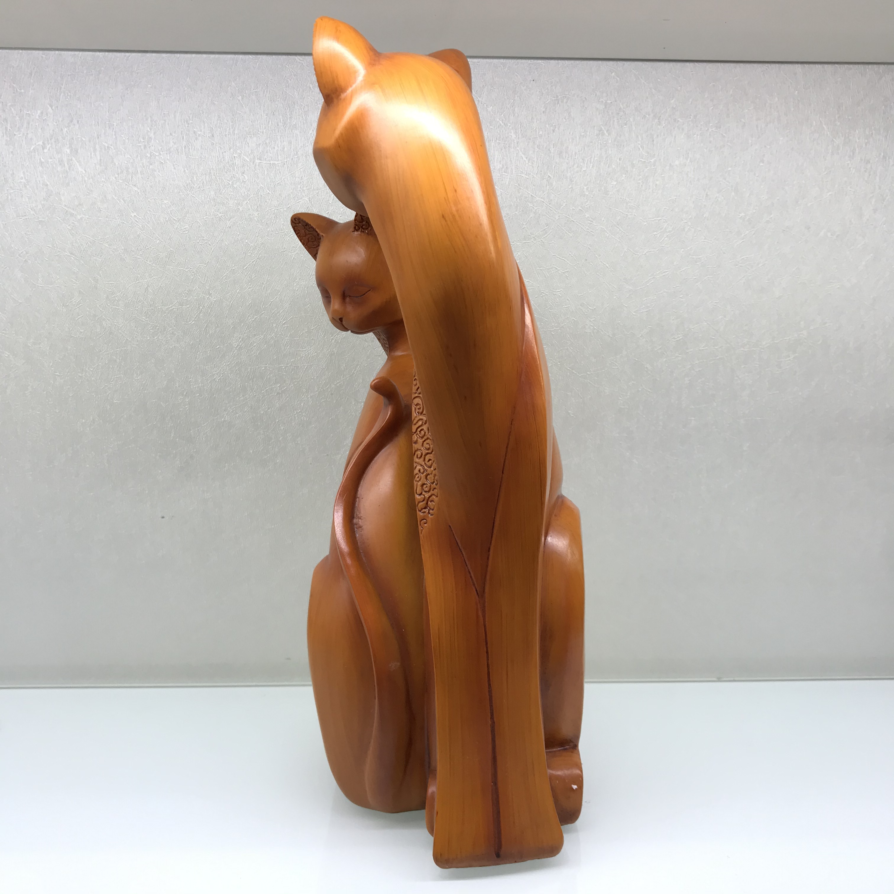 Resin Crafts Wood Grain Cat Cat Lovers Decoration Home Creative Gift Decorative Craft Gift Decoration Mixed Batch Resin Crafts Wood Grain Cat Cat Lovers Decoration Home Creative Gift Decorative Craft Gift Decoration Mixed Batch