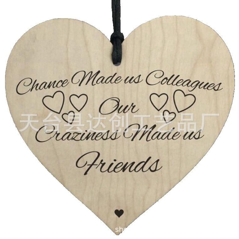 DIY Handmade Multiple Wooden Love Pendant Heart-Shaped Crafts Home Wood Chip Decoration 1 Pc/bag DIY Handmade Multiple Wooden Love Pendant Heart-Shaped Crafts Home Wood Chip Decoration 1 Pc/bag