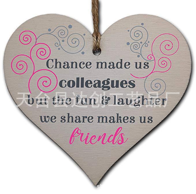 DIY Handmade Multiple Wooden Love Pendant Heart-Shaped Crafts Home Wood Chip Decoration 1 Pc/bag DIY Handmade Multiple Wooden Love Pendant Heart-Shaped Crafts Home Wood Chip Decoration 1 Pc/bag