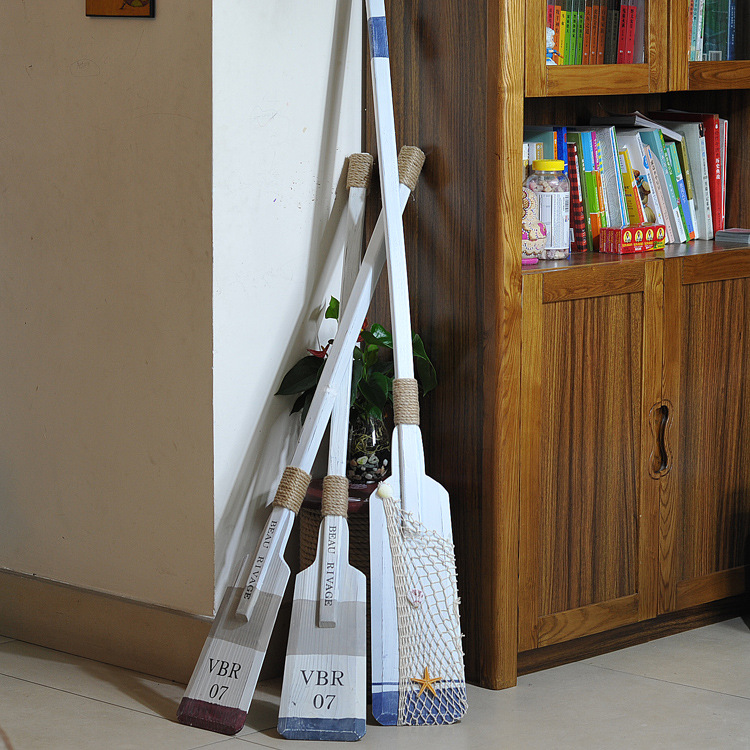 Solid wood decorative OARS Wooden crafts Home Decoration Appeals Style home hanging decoration Paste pieces